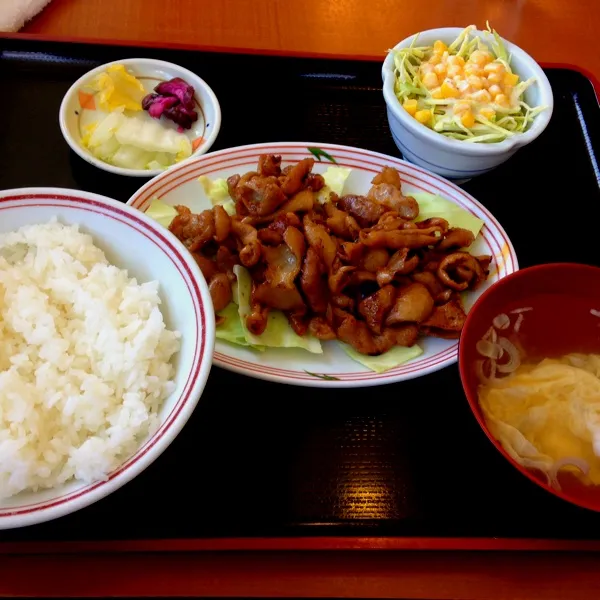 ホルモン定食小( ›◡ु‹ )
ホルモンあったかくなかった(´・ω・｀)|おしおしさん