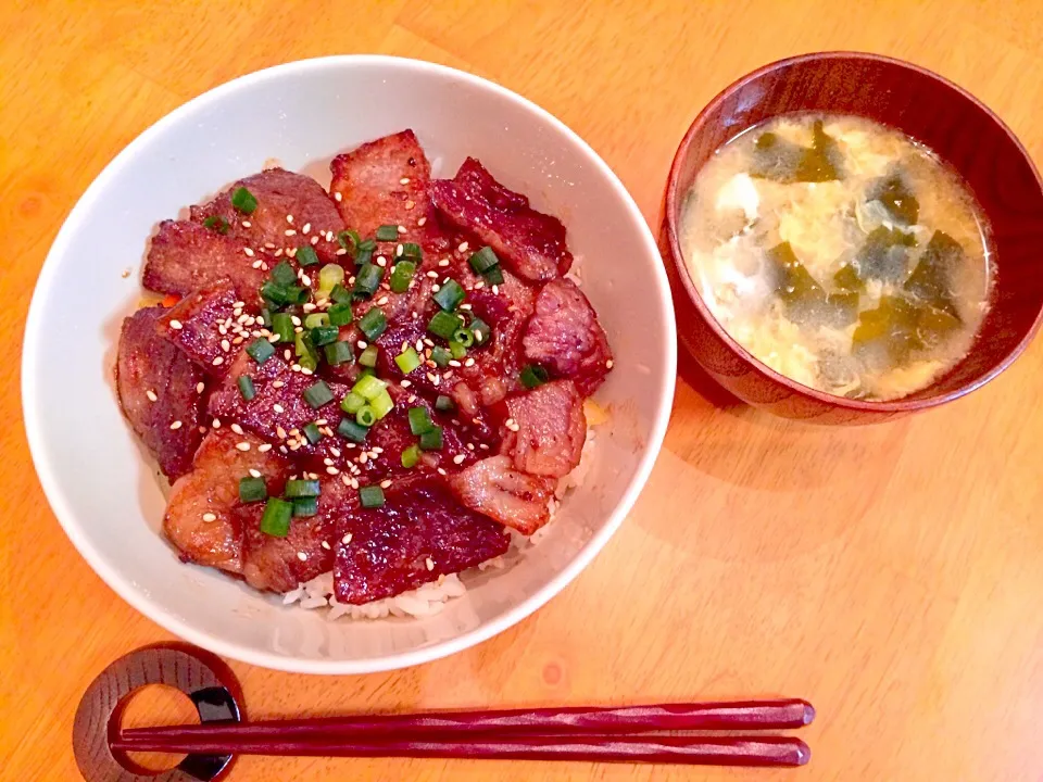 前沢牛で贅沢焼肉丼♡|Miku Nishimuraさん