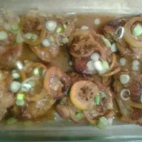 Roasted chicken thighs w/oregano and lemon|Lyn Demafelisさん