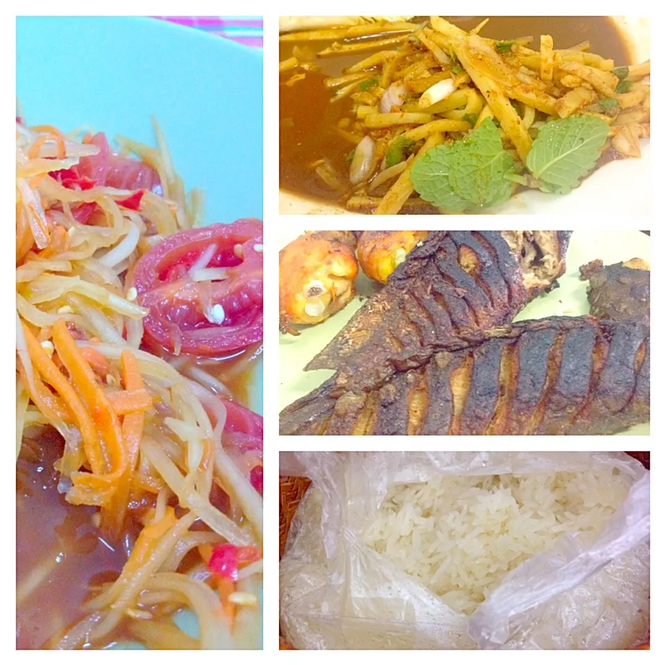 Thai north eastern lunch|Queenさん