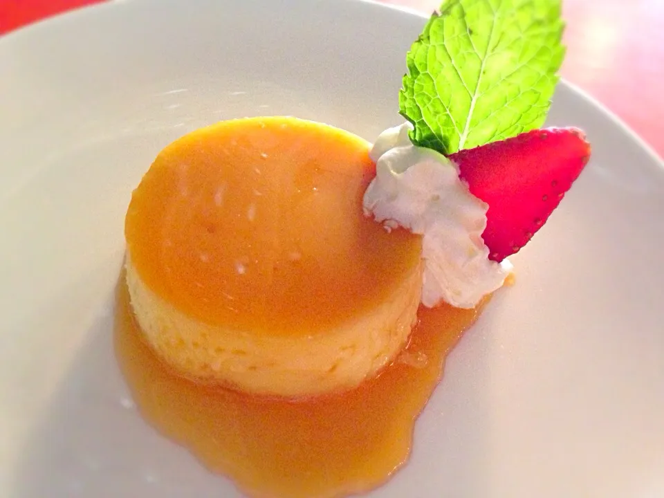 Caramel custard @ Samui steak|Ploy PNさん