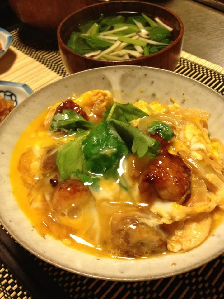 Snapdishの料理写真:焼鳥親子丼|maruruさん