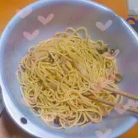 Snapdishの料理写真:ワサビパスタ|りなぴさん