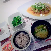 ABCクッキングにて♪
大戸屋の母さん煮定食みたいで美味しい(*´∀｀)|れぽんさん