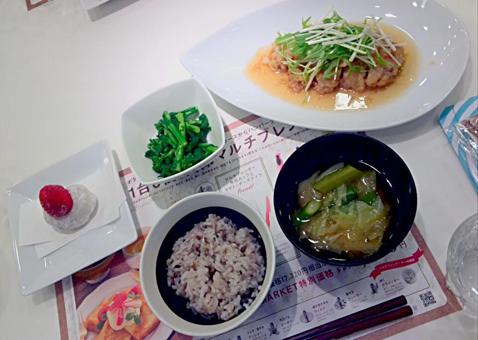 ABCクッキングにて♪
大戸屋の母さん煮定食みたいで美味しい(*´∀｀)|れぽんさん