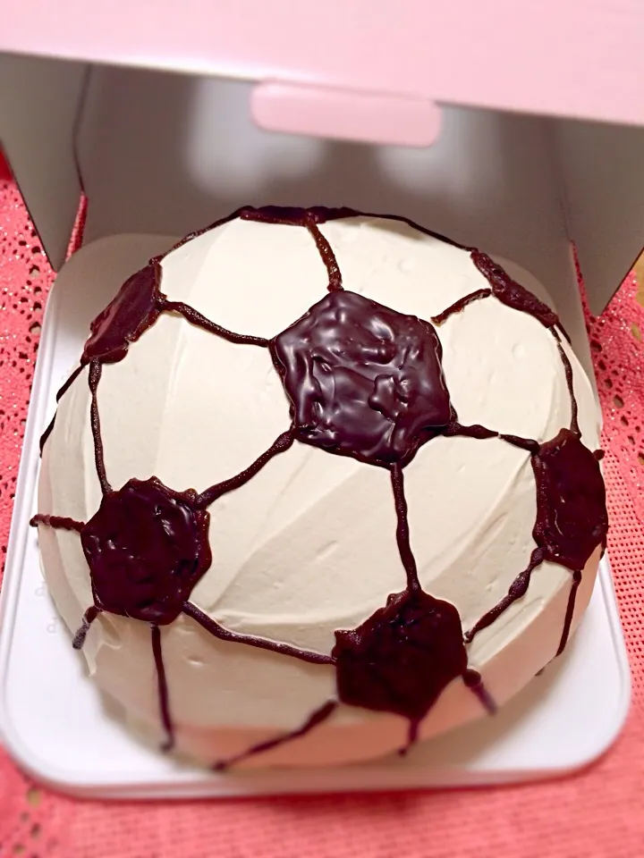 サッカーボール♡バースディケーキ♡|miyuさん