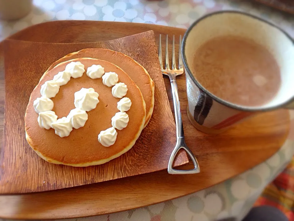 Snapdishの料理写真:ホットケーキ|Yoshikuni Nodaさん