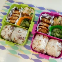 ２歳児の息子と私のお弁当♪|まのさん