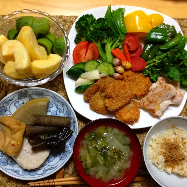 銀杏付き朝ごはん。|hatuki_sさん