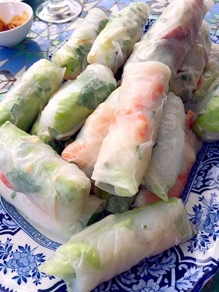 Vietnamese rice paper rolls|Troy Coxさん