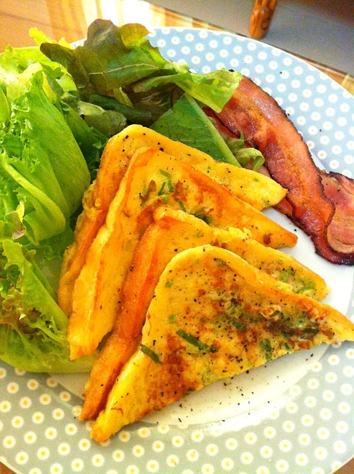 French toast with bacon|nisita tさん