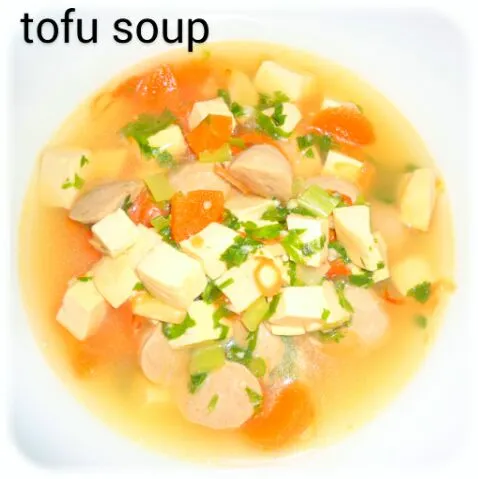 tofu soup|Susi Barusさん