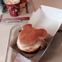 ハンバーガーinディズニー|えりかさん