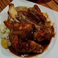 Snapdishの料理写真:독일요리 德國豬腳/슈바인스학세/Schweinshaxe/|Jayson Yangさん