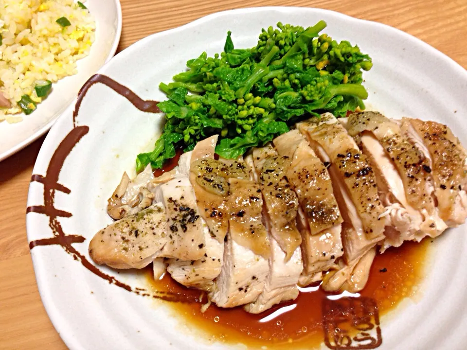 くららさんの料理 手間なしレンチン鶏~❤|マキさん