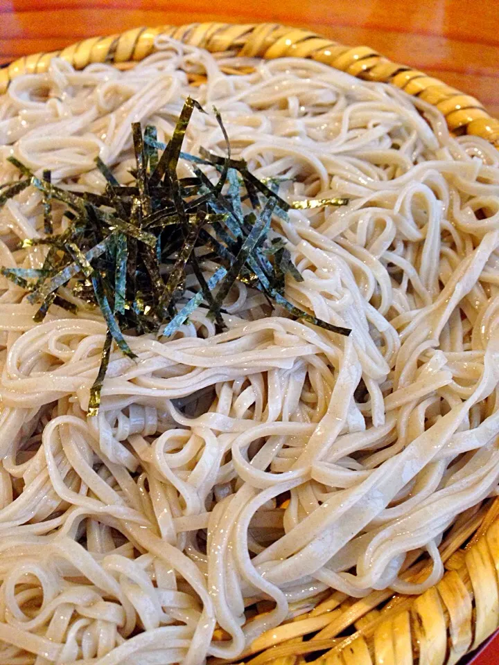 Snapdishの料理写真:ざる蕎麦 cold soba noodles|Funky Chefさん