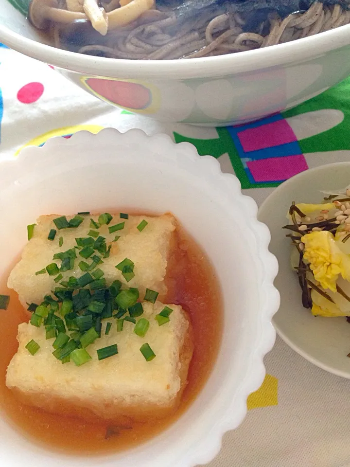 Fried Tofu with Dashi soup :)|mさん