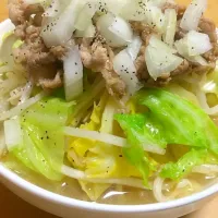 Snapdishの料理写真:ラーメンじゃなくてパスタなんです…(=ﾟωﾟ)ﾉ|ririka🍄さん