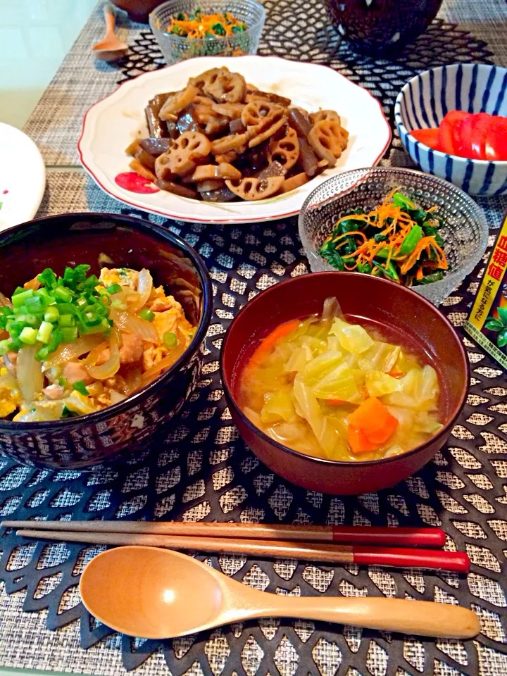 男子ごはんレシピより親子丼とか|ユーカリさん