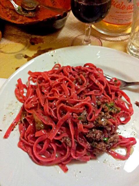 Snapdishの料理写真:Tagliatelle alla vernaccia ottime|Cla1990さん