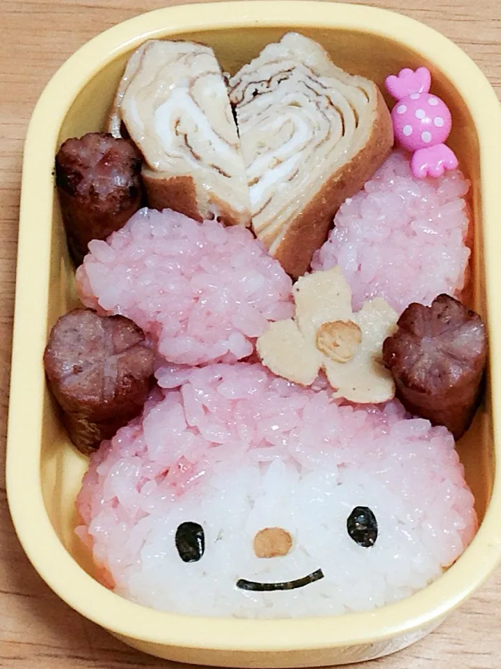 マイメロキャラ弁♡|♪チッチ♪さん