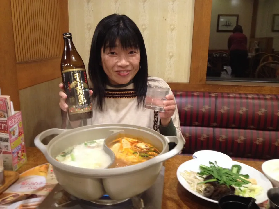 2014.3.22 バーミヤンで火鍋🍻🍻🍻|ゆみずさん