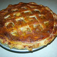 apple cinnamon pie w sour cream crust|Lorah Marie Hodgesさん