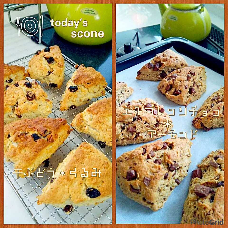 Snapdishの料理写真:today’s🍴scone|meri-meroさん