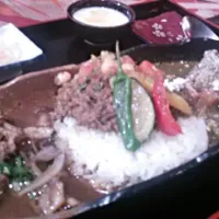 Snapdishの料理写真:旧ヤム亭 「スペシャルカレー」♪|na-さん