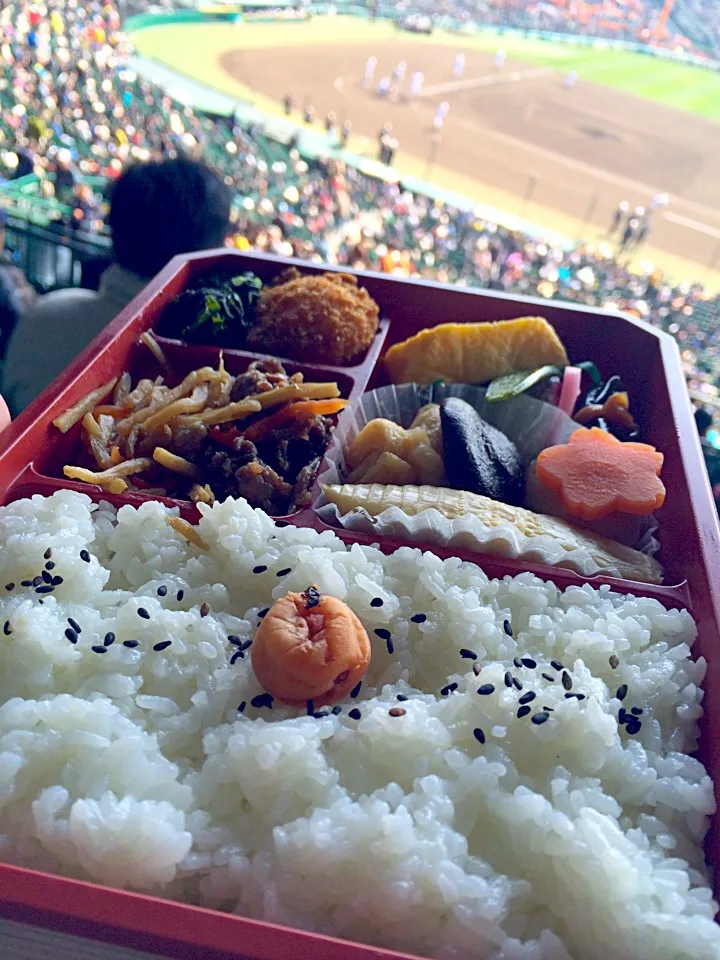 甲子園でお弁当‼︎|Yoshinobu Nakagawaさん