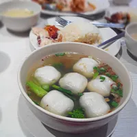 Snapdishの料理写真:Steamed Fish Balls Soup|Maliha Raoさん