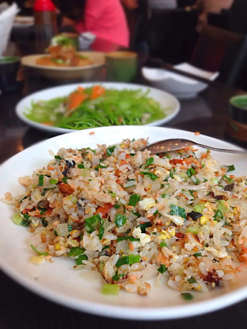 櫻花蝦鮭魚炒飯|張雅婷さん