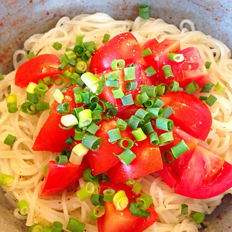 Snapdishの料理写真:温麺しょうが味|なーまりさん