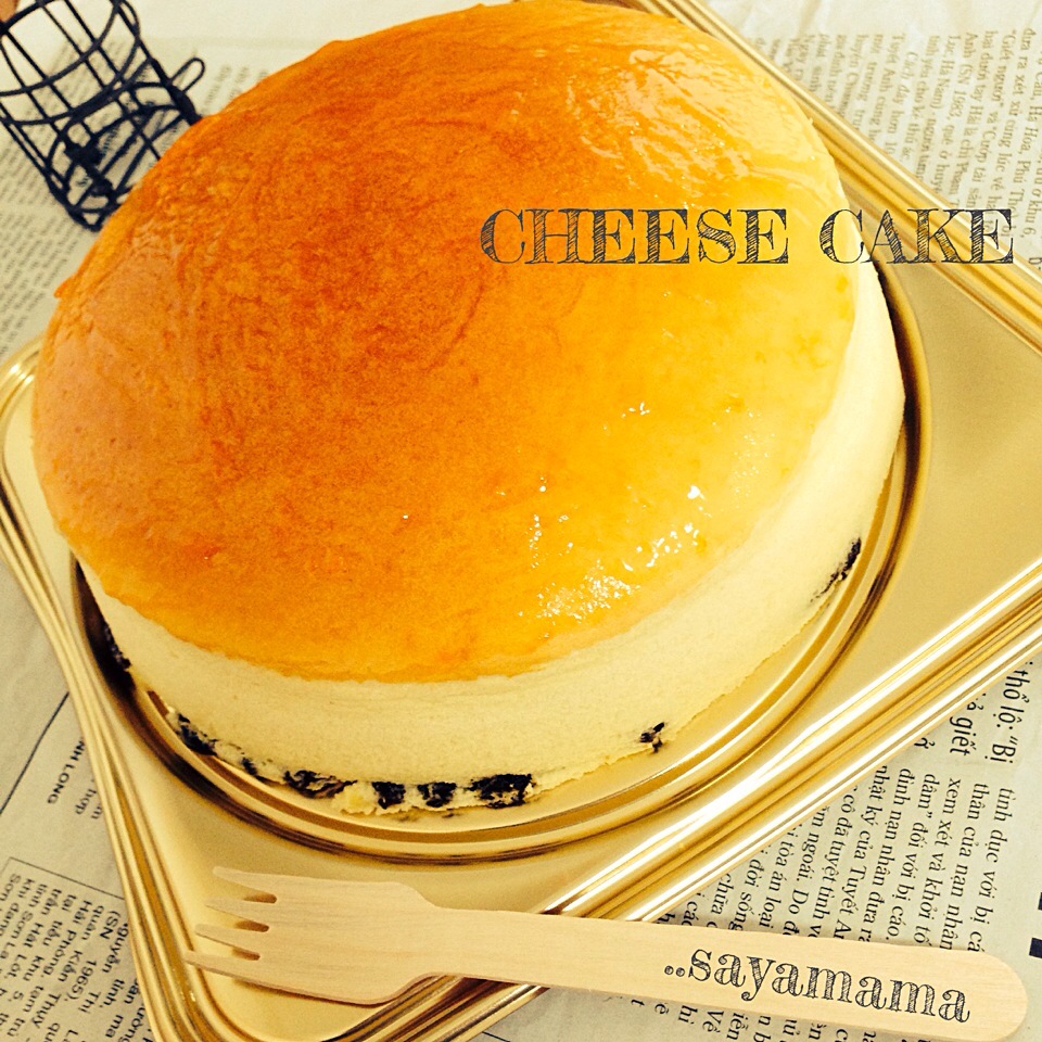 スライスチーズで簡単 スフレチーズケーキ Sayamama Snapdish スナップディッシュ Id S1s0ea