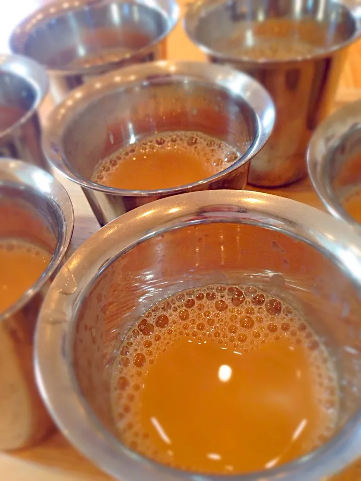 Cozy chai: non-dairy, de-caf using tons of Auurvedic spices to keep you warm from inside out :)|Tanuさん