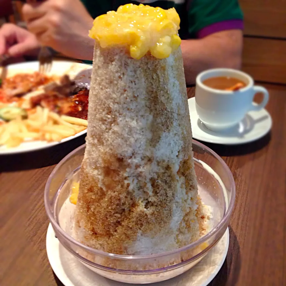 Coffe milk tea shaved ice|해리さん