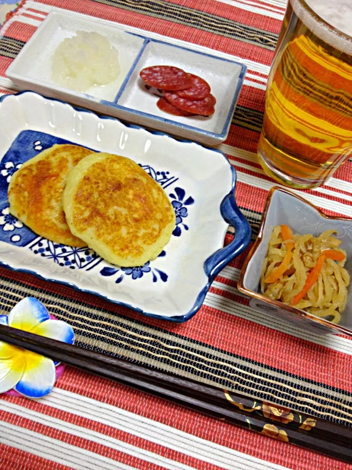 もちもちチーズポテトで乾杯♡|にくのめゆさん