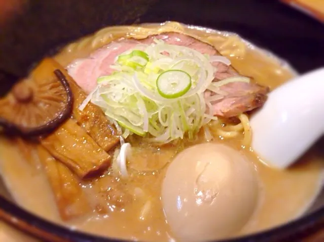 藤原拉麺店・味玉味噌ラーメン|RIEママさん