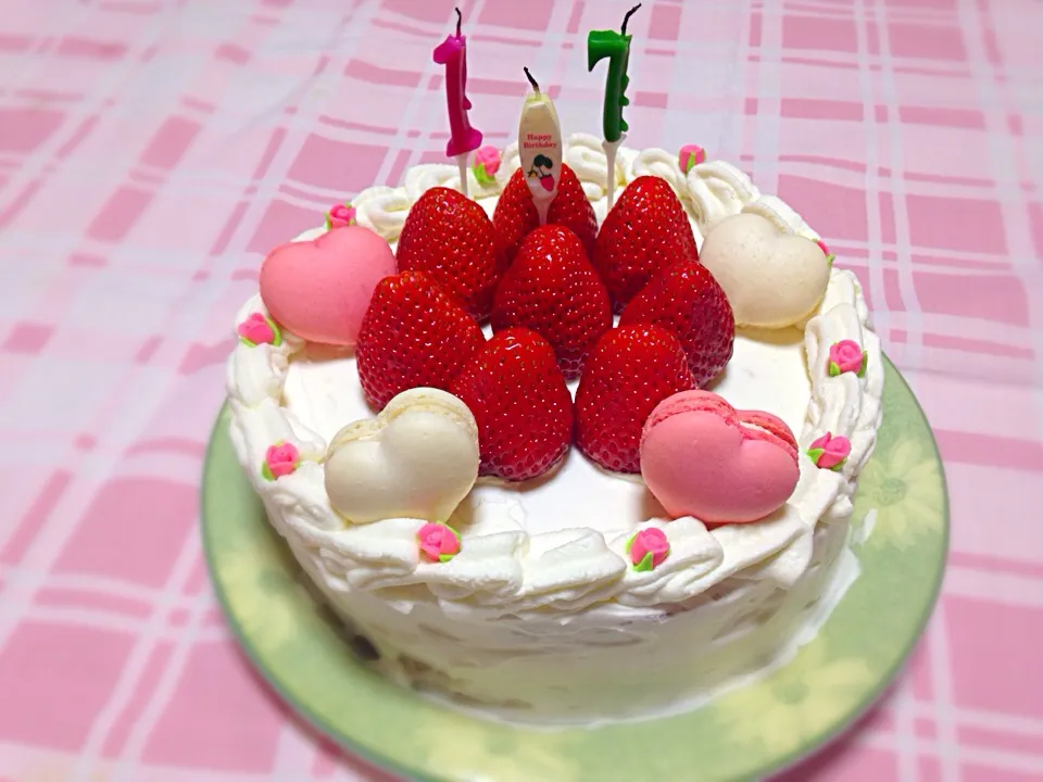 私の誕生日ケーキ|とっとこさん