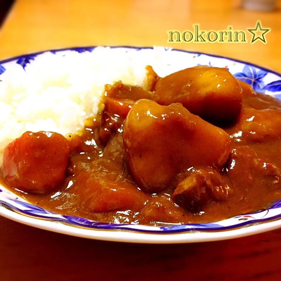 ジャガイモごろごろカレーライス|nokorinさん