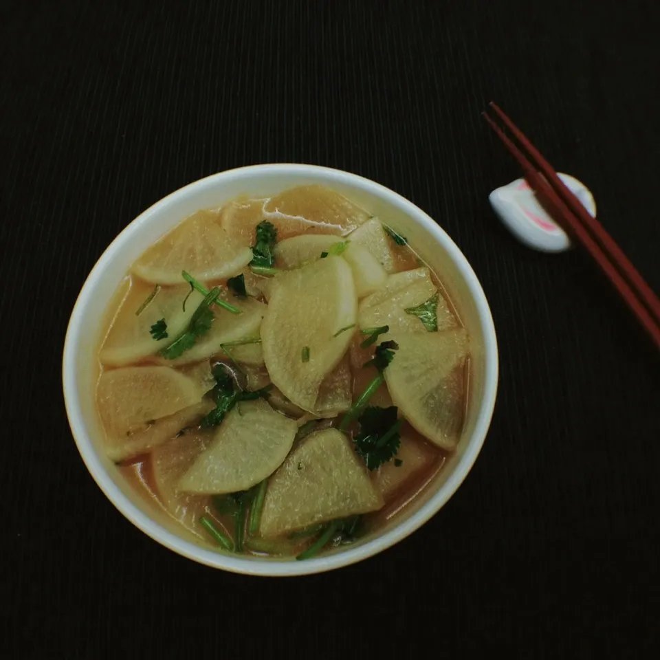 凉拌香菜萝卜片|味食菌さん