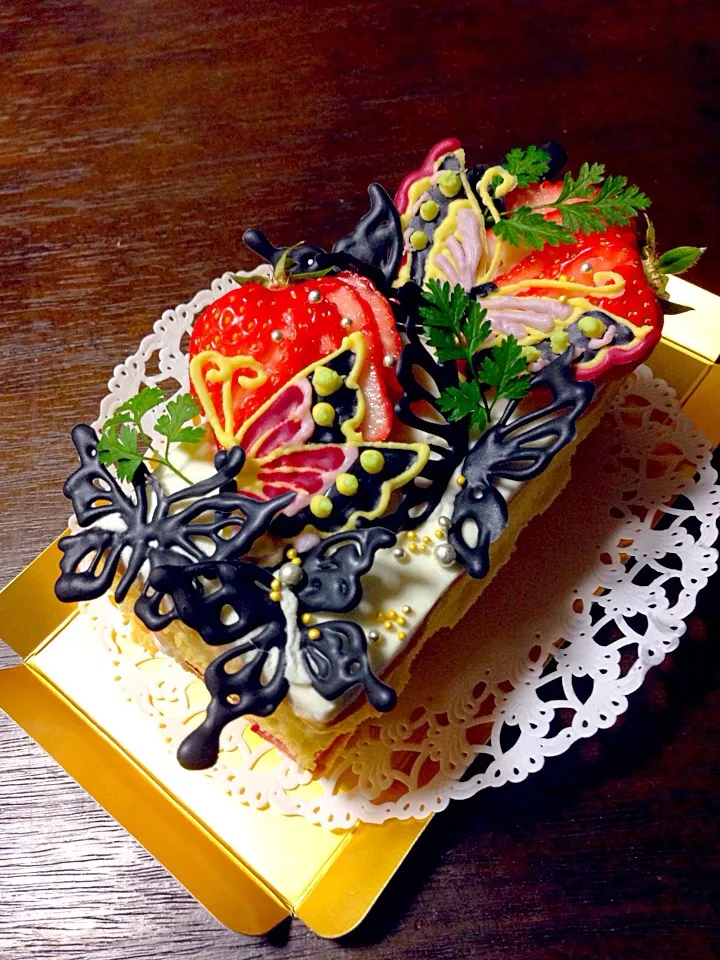 卒園おめでとうケーキ 園長先生用|富士子🍒🐰🍓さん