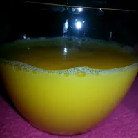 simple glass of Orange juice.