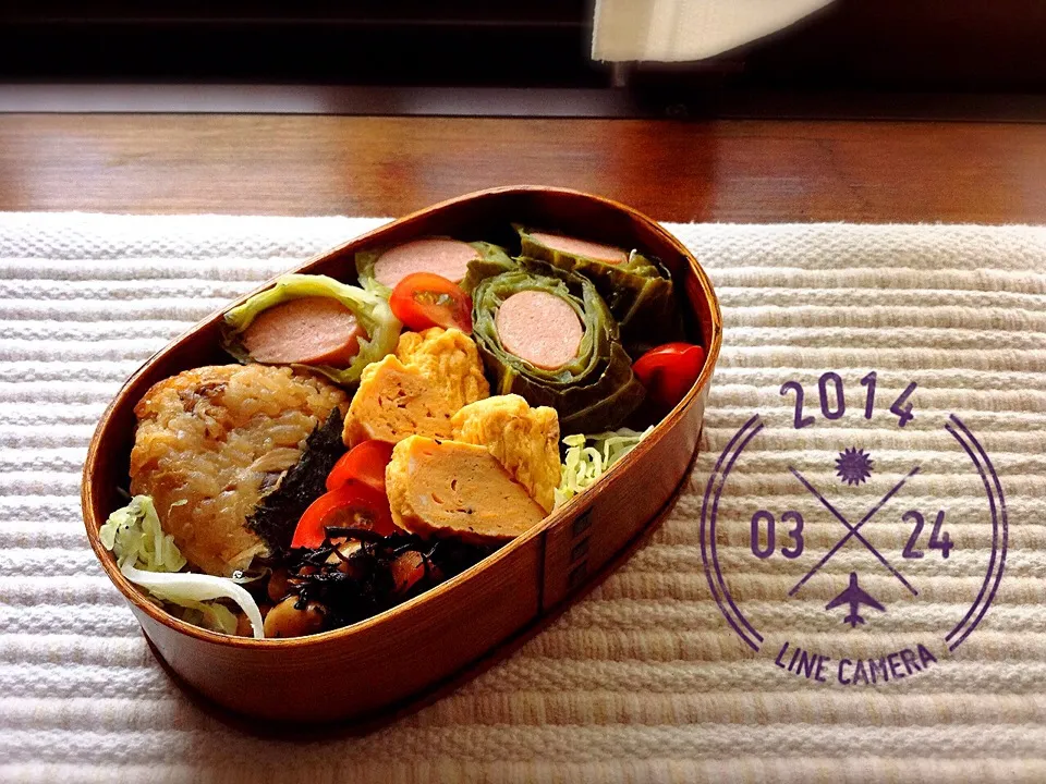 20140324 お弁当|ほんださんさん