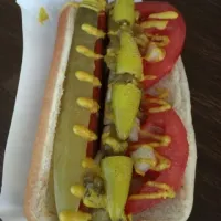 Snapdishの料理写真:Chicago dog|veronicaさん