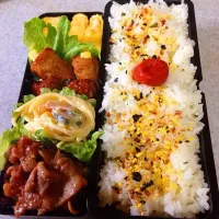 お弁当(*☻-☻*)❤️