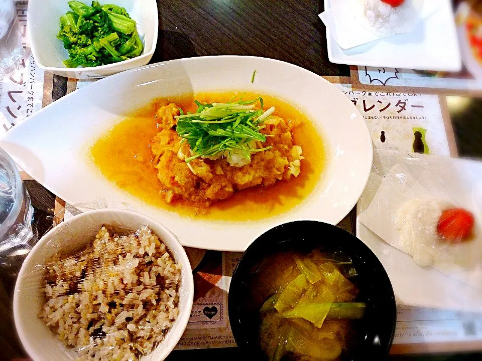 鶏肉のみぞれ煮&菜の花からしあえ
いちご大福|manaさん