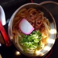 Snapdishの料理写真:京都 肉うどん|Maki Higashinoさん