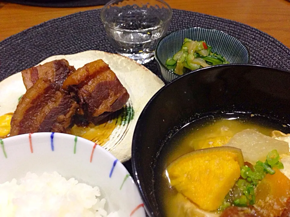 えへへ…今日は頑張って晩ご飯作りましたわよ〜❗️😆|みほままこさん