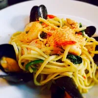 Seafood pasta|shimacoさん